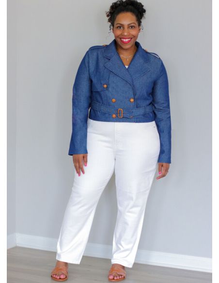 Patron KnowMe 2089.N5 - Vestes trench courtes