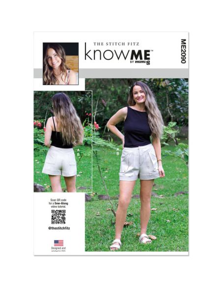 Patron KnowMe 2090.H5 - Haut en maille et shorts