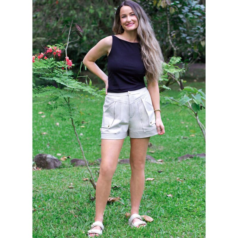 Patron KnowMe 2090.H5 - Haut en maille et shorts