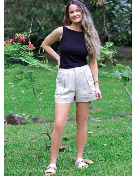 Patron KnowMe 2090.H5 - Haut en maille et shorts