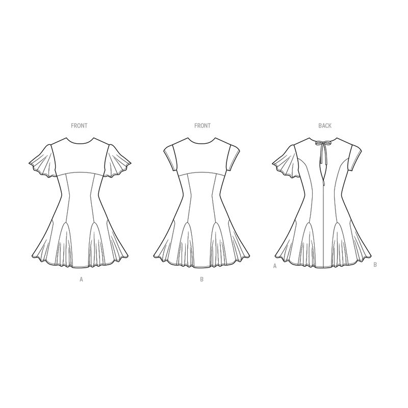 Patron KnowMe 2091.K5 - Robe à variations de manches