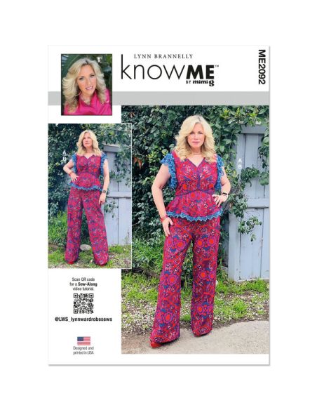 Patron KnowMe 2092.K5 - Top et pantalon