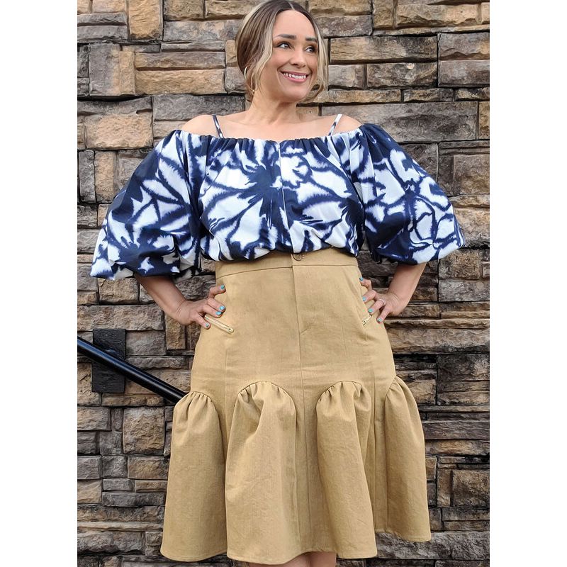 Patron KnowMe 2093.AA - Top et jupe