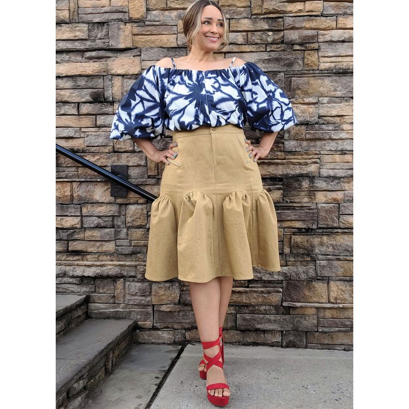 Patron KnowMe 2093.AA - Top et jupe