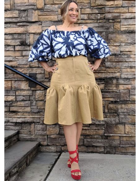 Patron KnowMe 2093.AA - Top et jupe