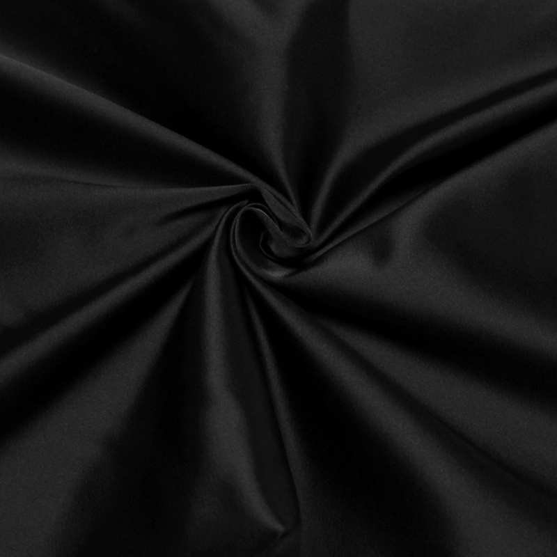 Satin duchesse - Noir