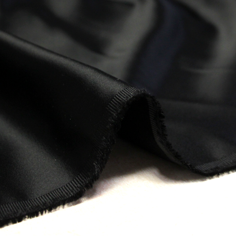 Satin duchesse - Noir