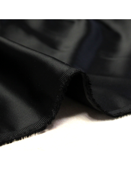 Satin duchesse - Noir