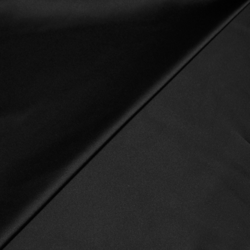 Satin duchesse - Noir