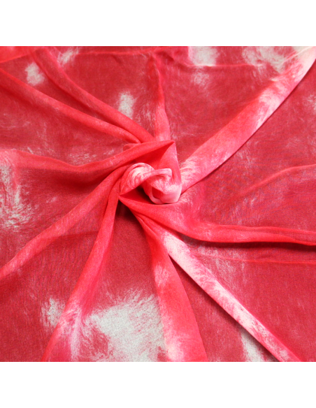 Paréo - Tie & dye rose