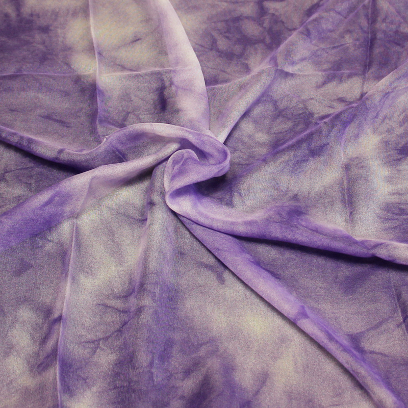 Paréo - Tie & dye mauve