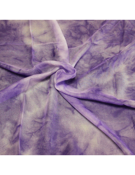 Paréo - Tie & dye mauve