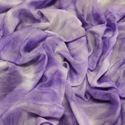 Paréo - Tie & dye mauve 2