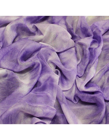 Paréo - Tie & dye mauve