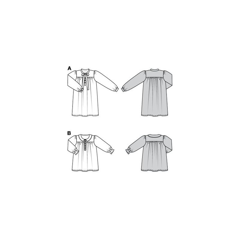 Patron Burda 9216 - Manteau pour enfants