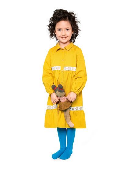 Patron Burda 9217 - Robe pour enfants