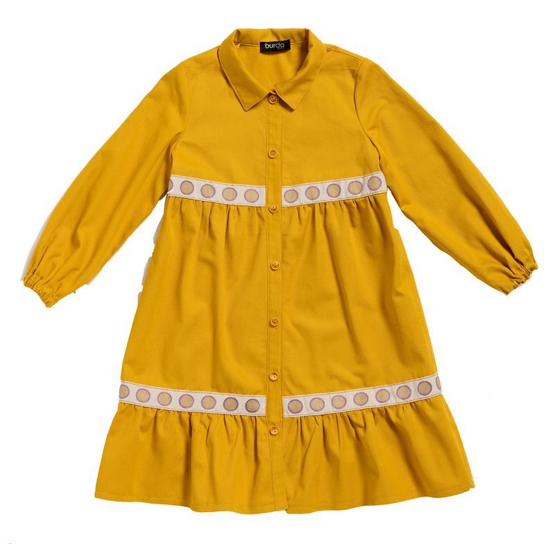 Patron Burda 9217 - Robe pour enfants