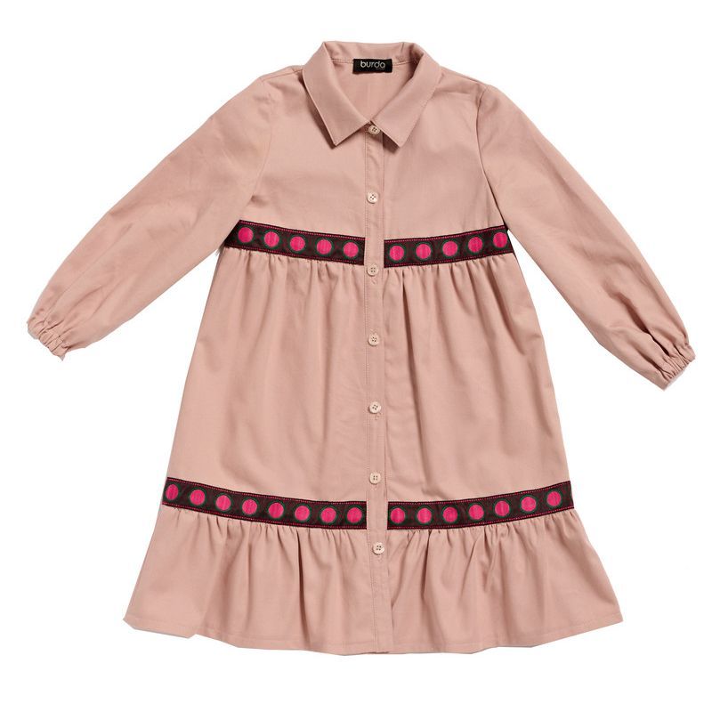 Patron Burda 9217 - Robe pour enfants