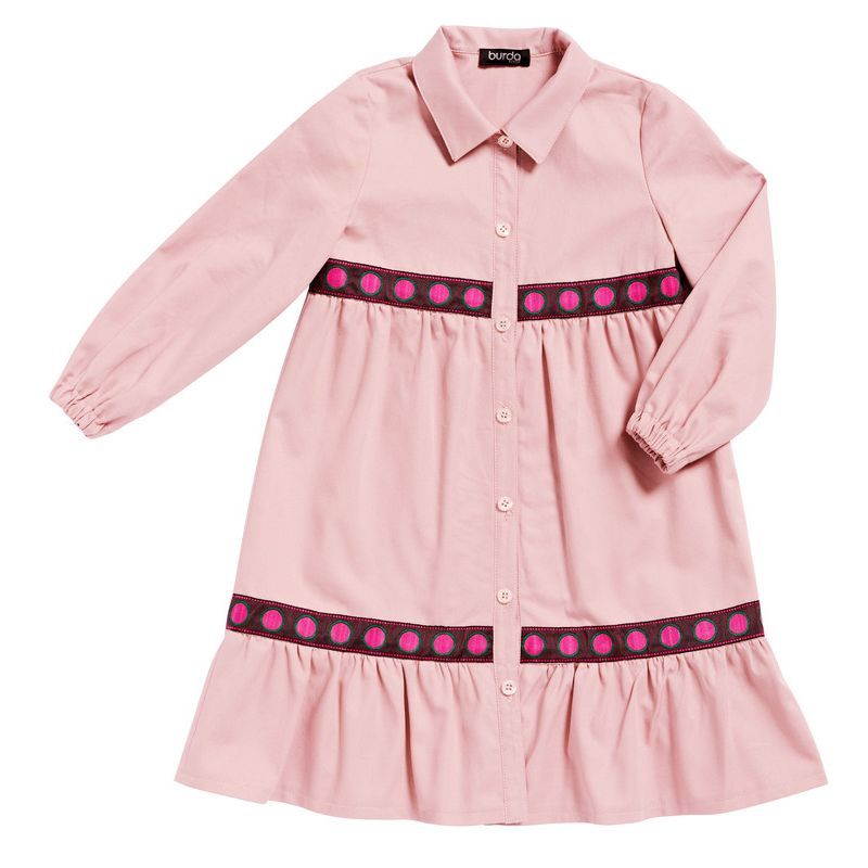 Patron Burda 9217 - Robe pour enfants