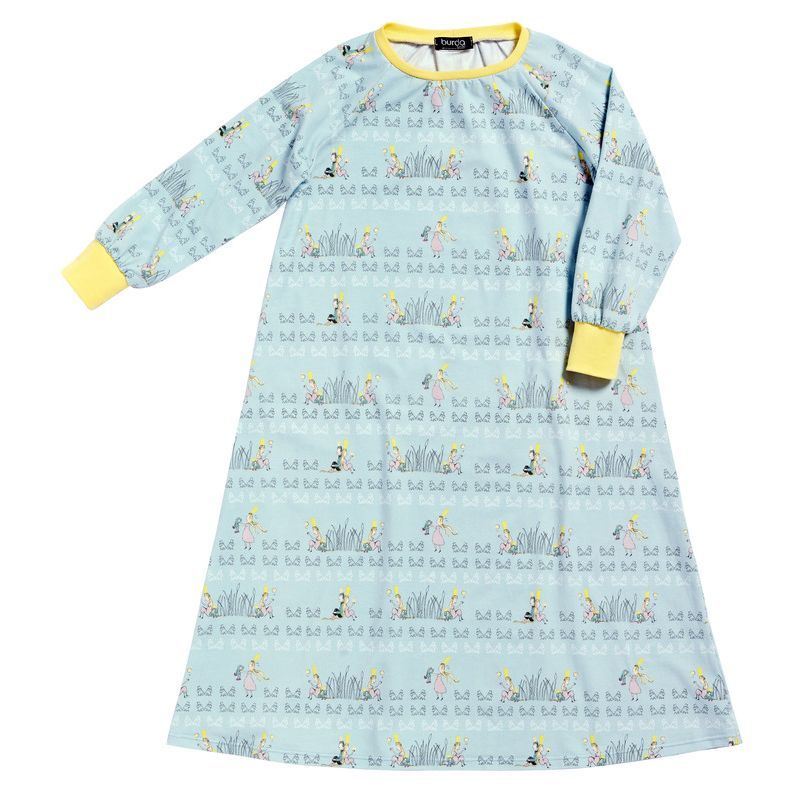 Patron Burda 9218- Chemise de nuit, pyjama pour enfants