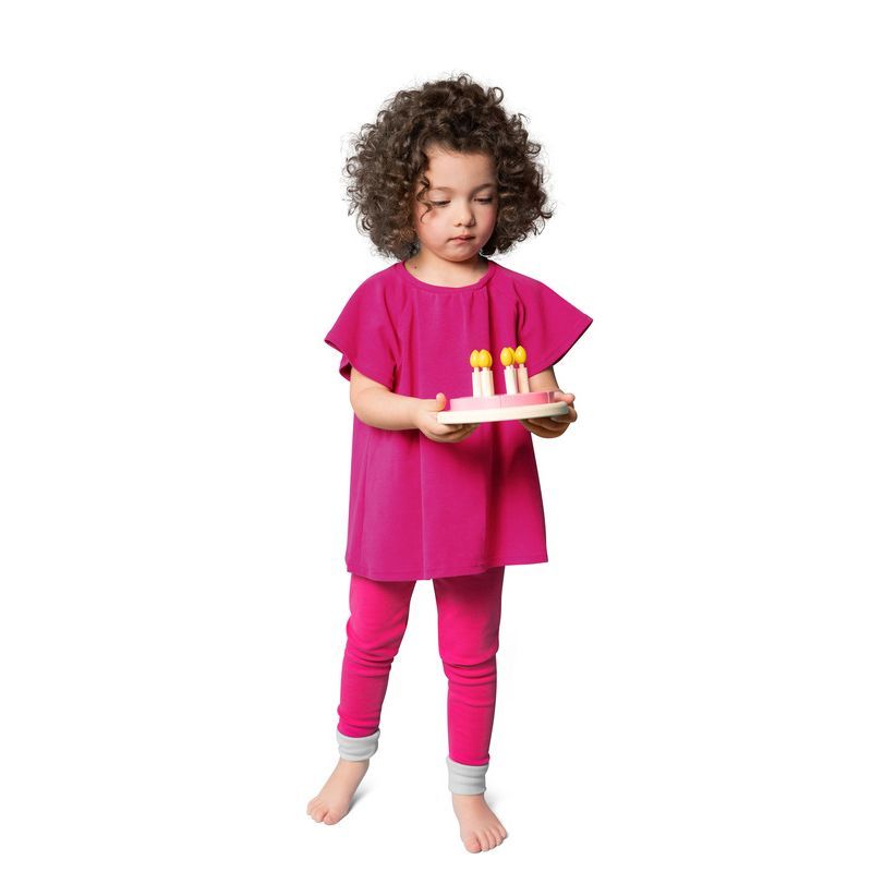 Patron Burda 9218- Chemise de nuit, pyjama pour enfants