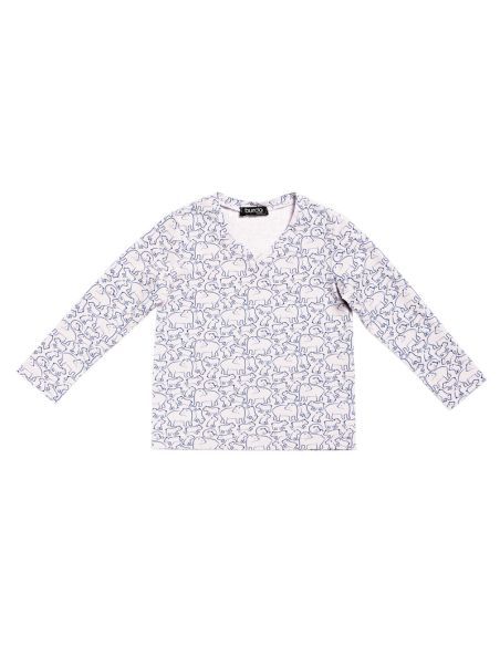 Patron Burda 9218- Chemise de nuit, pyjama pour enfants