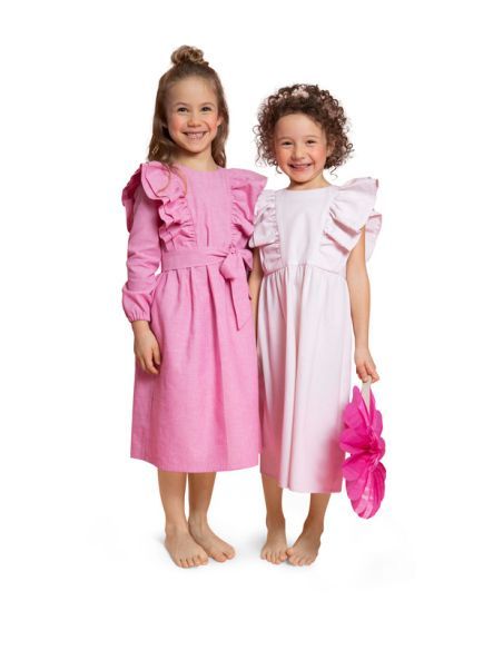 Patron Burda 9220 - Robe de fête pour enfants