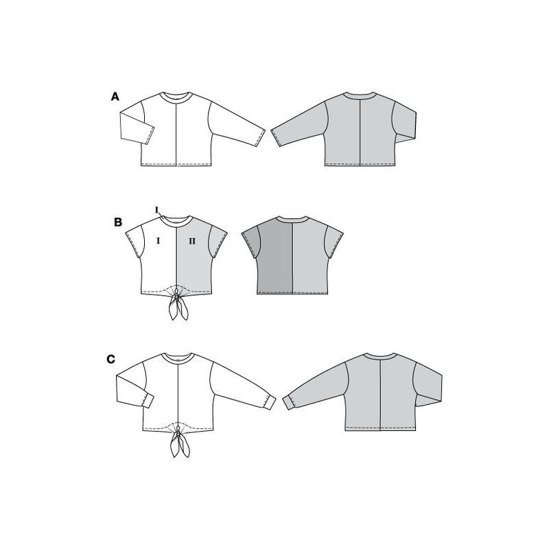 Patron Burda 5763 - Pantalons et shorts