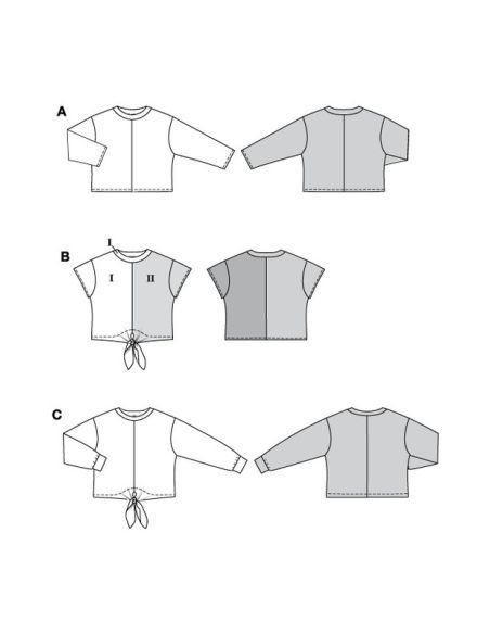 Patron Burda 5763 - Pantalons et shorts