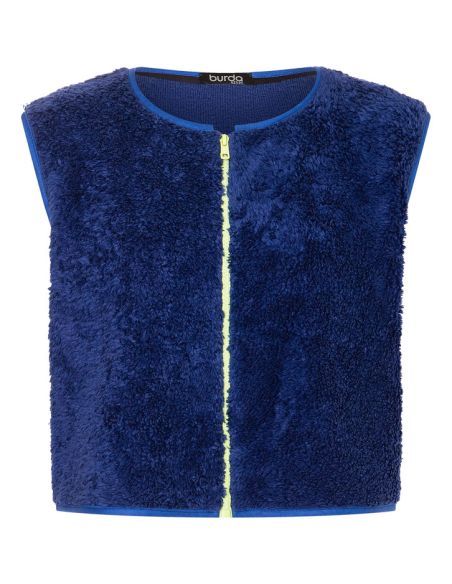Patron Burda 5764 - Gilets matelassés