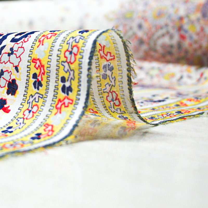 Voile 100% coton double base  - Jardin fantastique