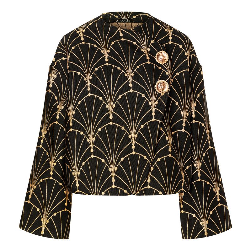 Patron Burda 5770 - Cape raffinnée