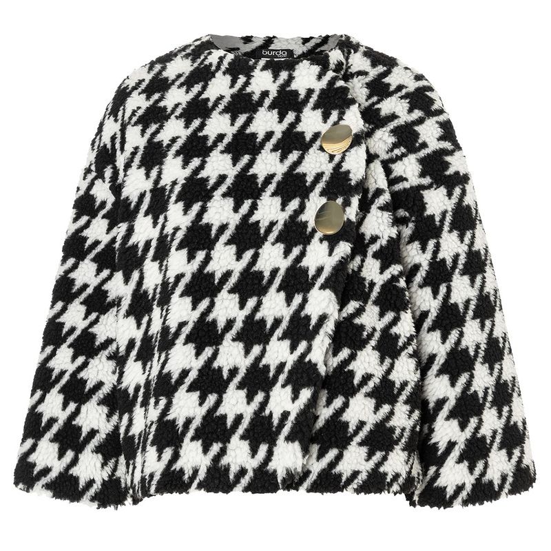 Patron Burda 5770 - Cape raffinnée