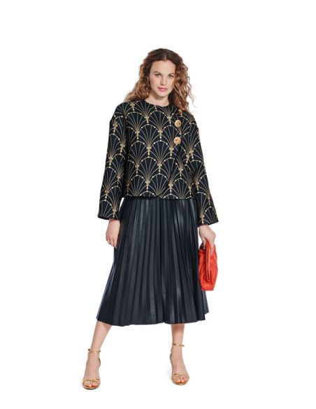 Patron Burda 5770 - Cape raffinnée