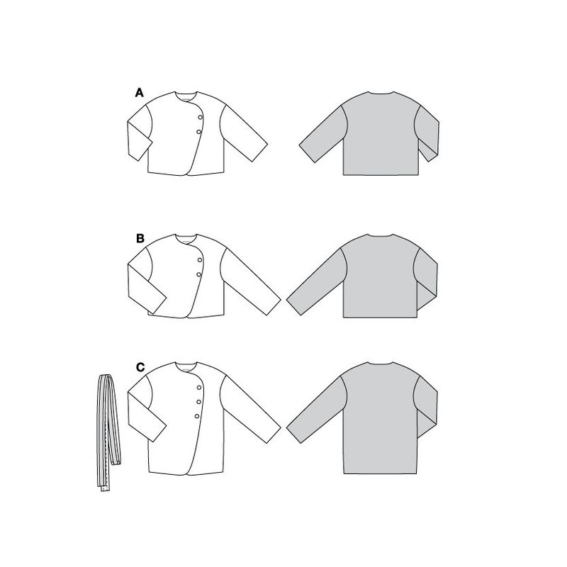 Patron Burda 5770 - Cape raffinnée