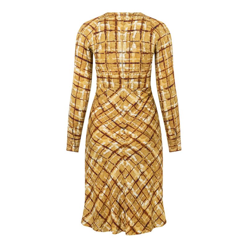 Patron Burda 5777 - Robe coupe en biais