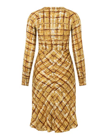 Patron Burda 5777 - Robe coupe en biais