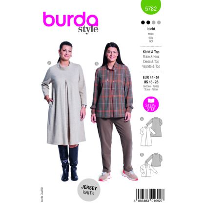 Patron Burda 5782 - Robe ou tunique