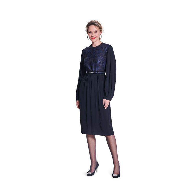 Patron Burda 5784 - Robe inspiration couture