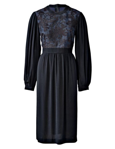 Patron Burda 5784 - Robe inspiration couture