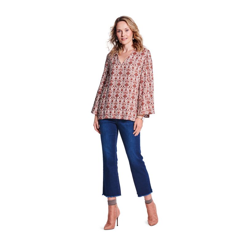 Patron Burda 5785 - Blouse inspiration couture