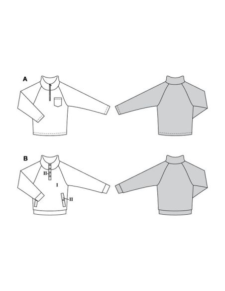 Patron Burda 5791 - Troyer tendance