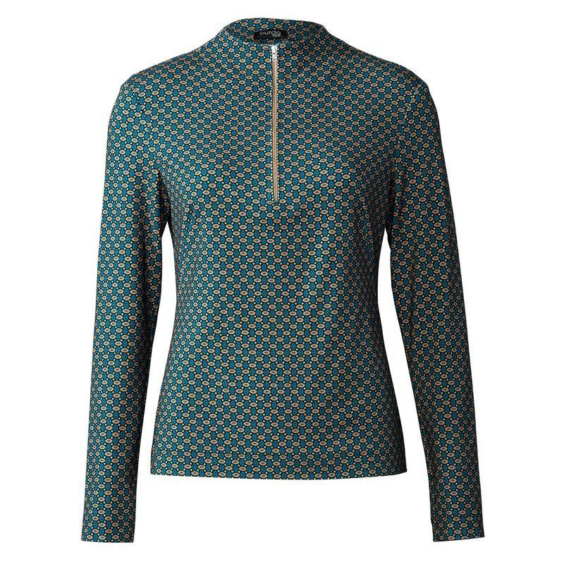 Patron Burda 5792 - Robe midi