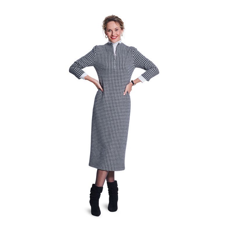 Patron Burda 5792 - Robe midi