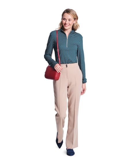 Patron Burda 5792 - Robe midi