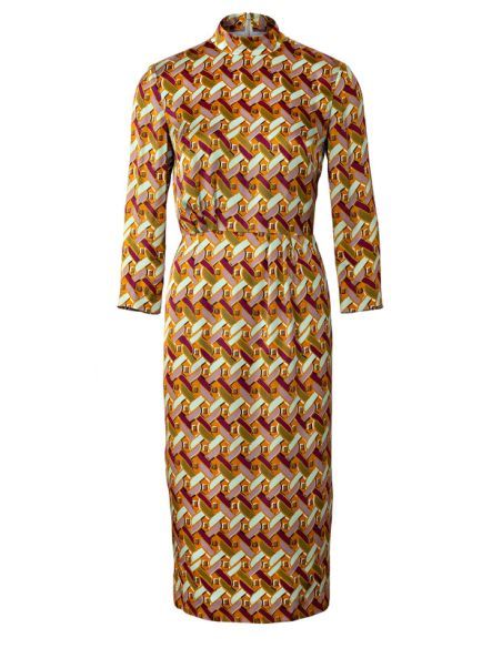 Patron Burda 5798 - Robe vintage