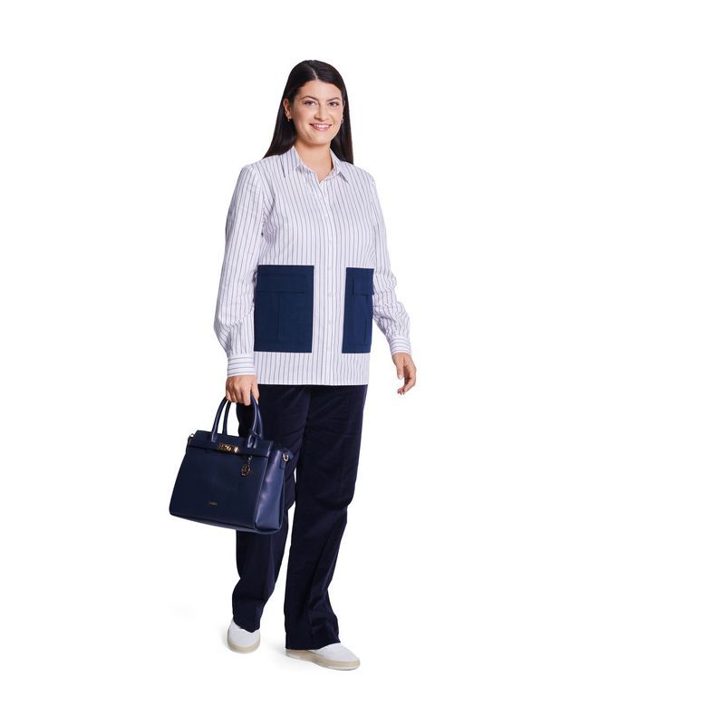 Patron Burda 5800 - Chemisier romantique