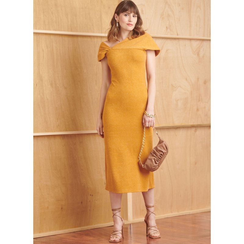 Patron Simplicity 9820.K5 (36-44) - Robes en maille avec boléro