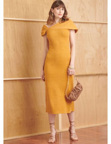 Patron Simplicity 9820.K5 (36-44) - Robes en maille avec boléro