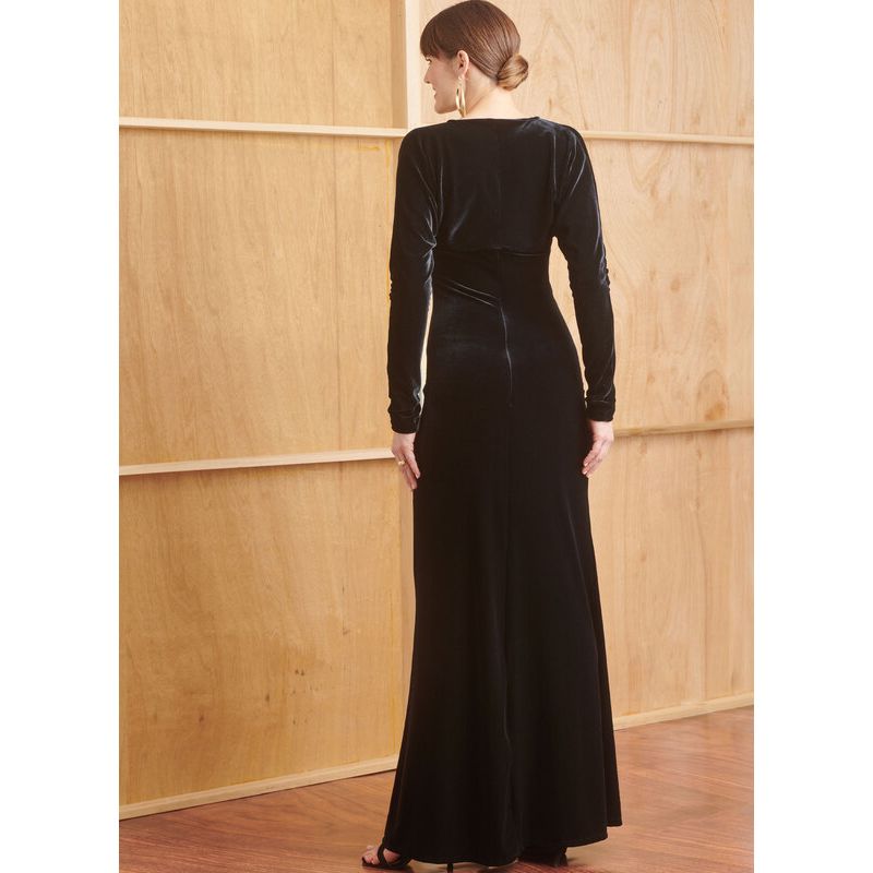 Patron Simplicity 9820.K5 (36-44) - Robes en maille avec boléro